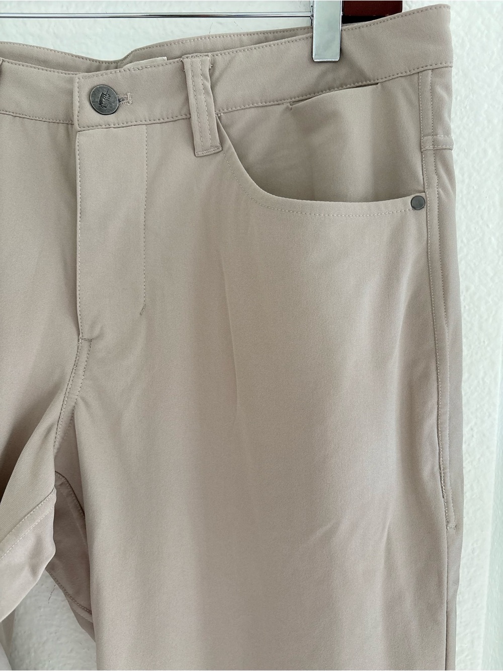Rye 51 5 Pockets Beige Pants - Picture 3 of 5